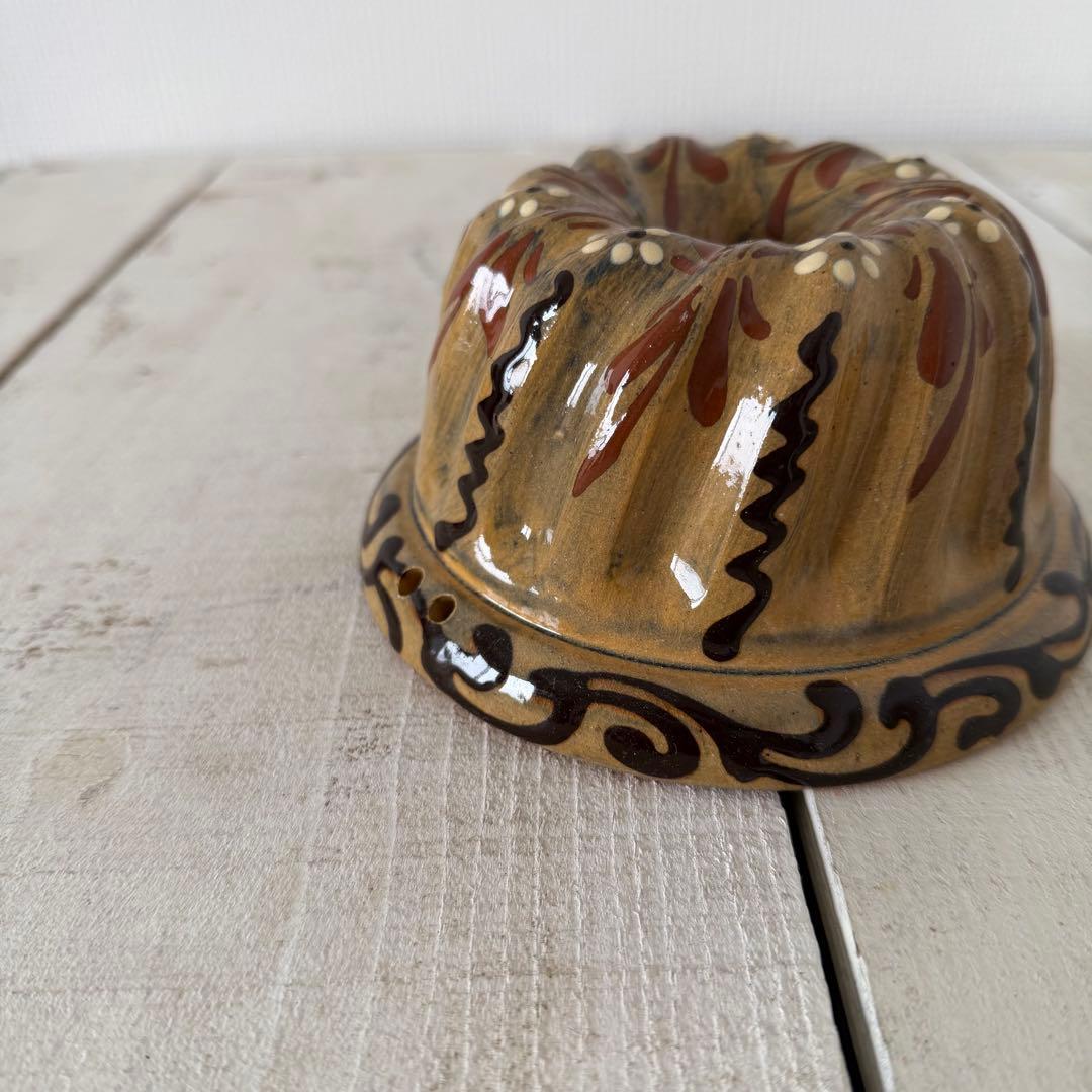 フランス　アルザス陶器　クグロフ型