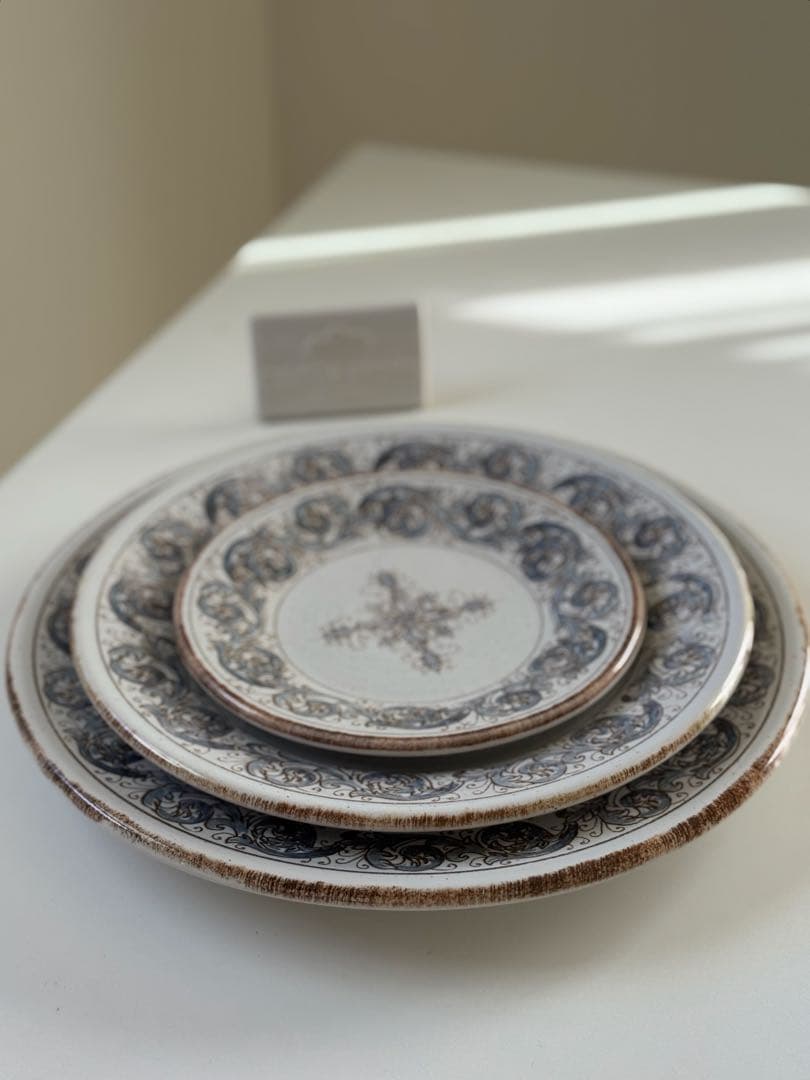 コスタノバ　サルディーニャ　ディナープレート2枚