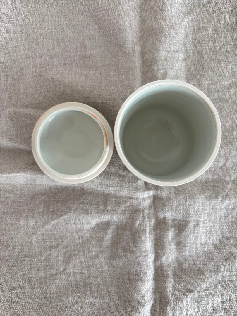 三浦ナオコ　白磁　蓋物