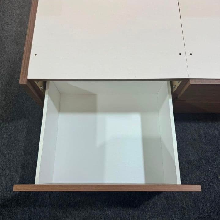 「関東エリアの方に向け」 美品　シングルベッドフレーム 引き出し付き ブラウン