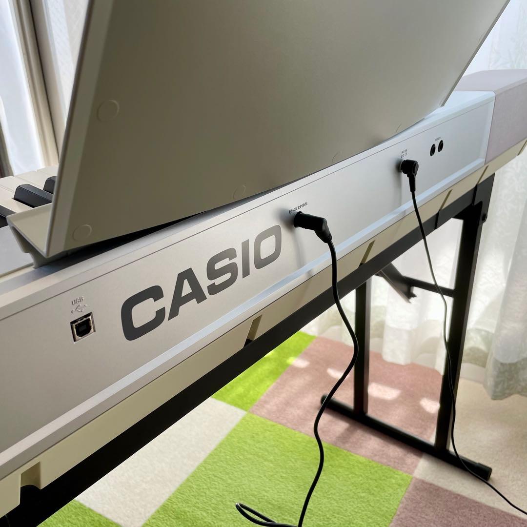 CASIO電子ピアノ Privia PX-150WE＆折りたたみ式スタンド
