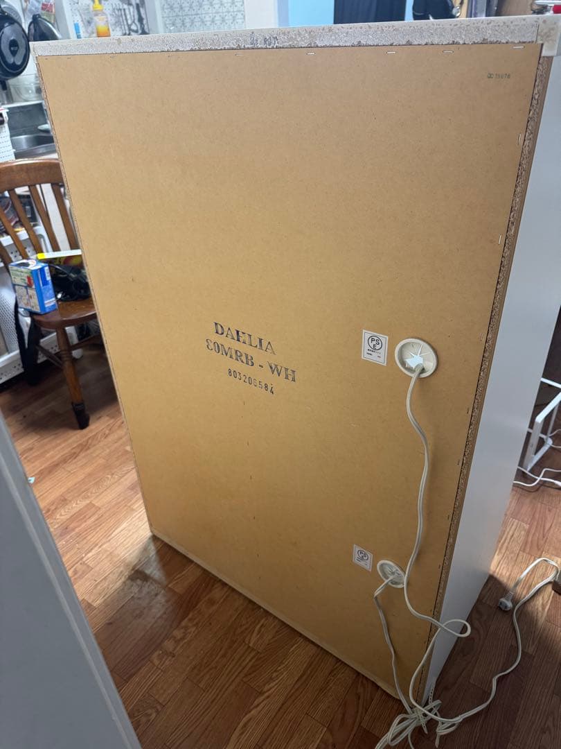 ニトリ　レンジ台　カップボード　キッチン収納　白