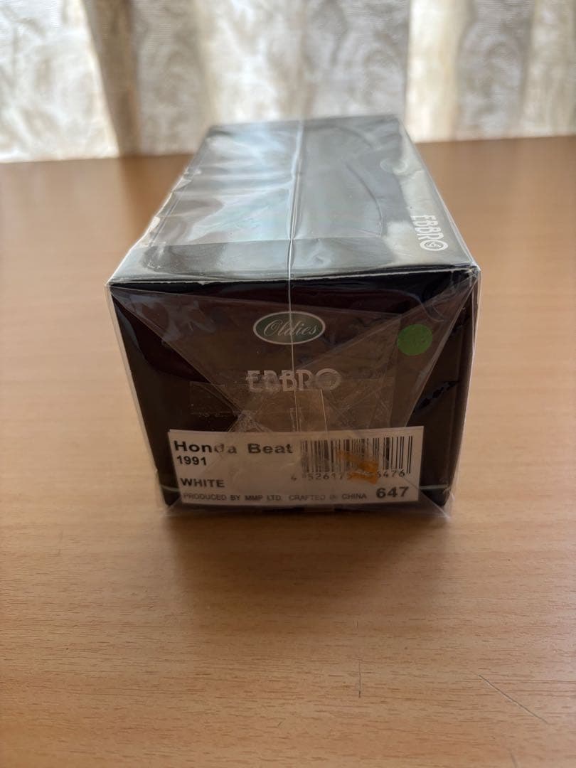 エブロ1/43 EBBRO Honda Beatビート 1991 白W HITE