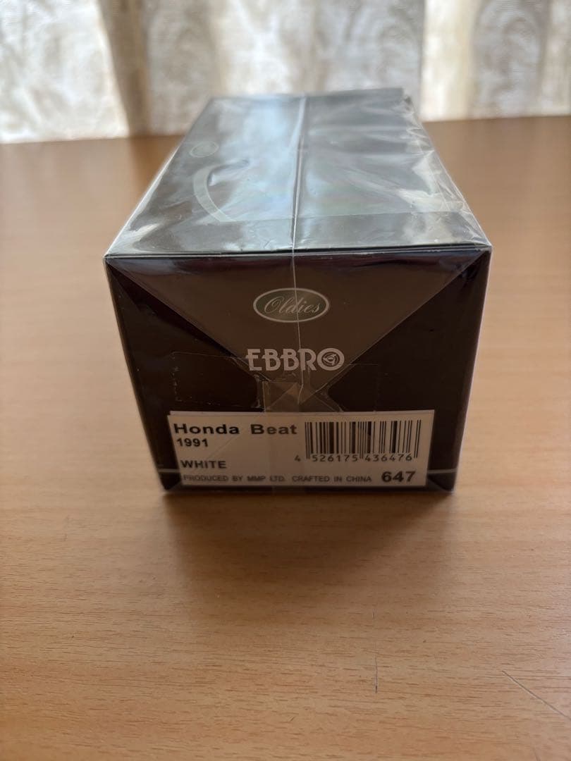 エブロ1/43 EBBRO Honda Beatビート 1991 白W HITE