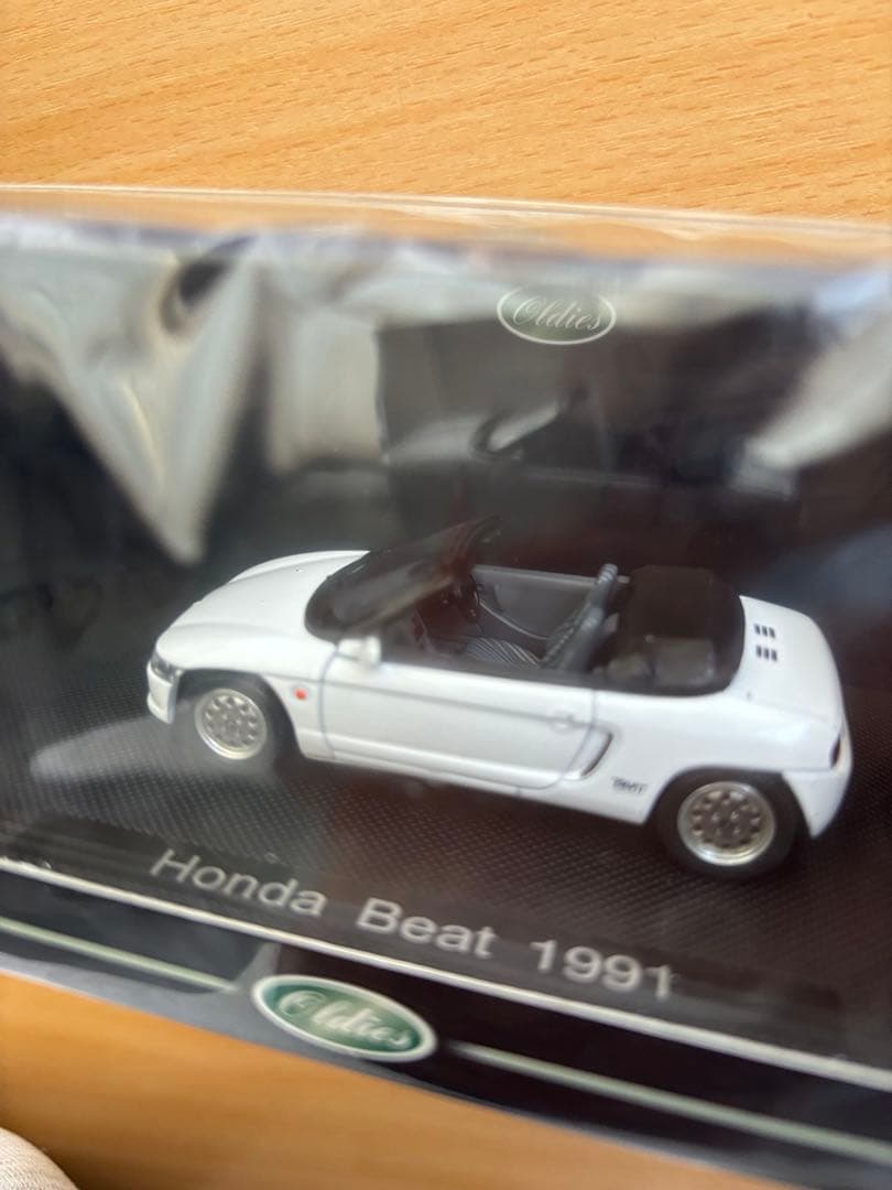 エブロ1/43 EBBRO Honda Beatビート 1991 白W HITE