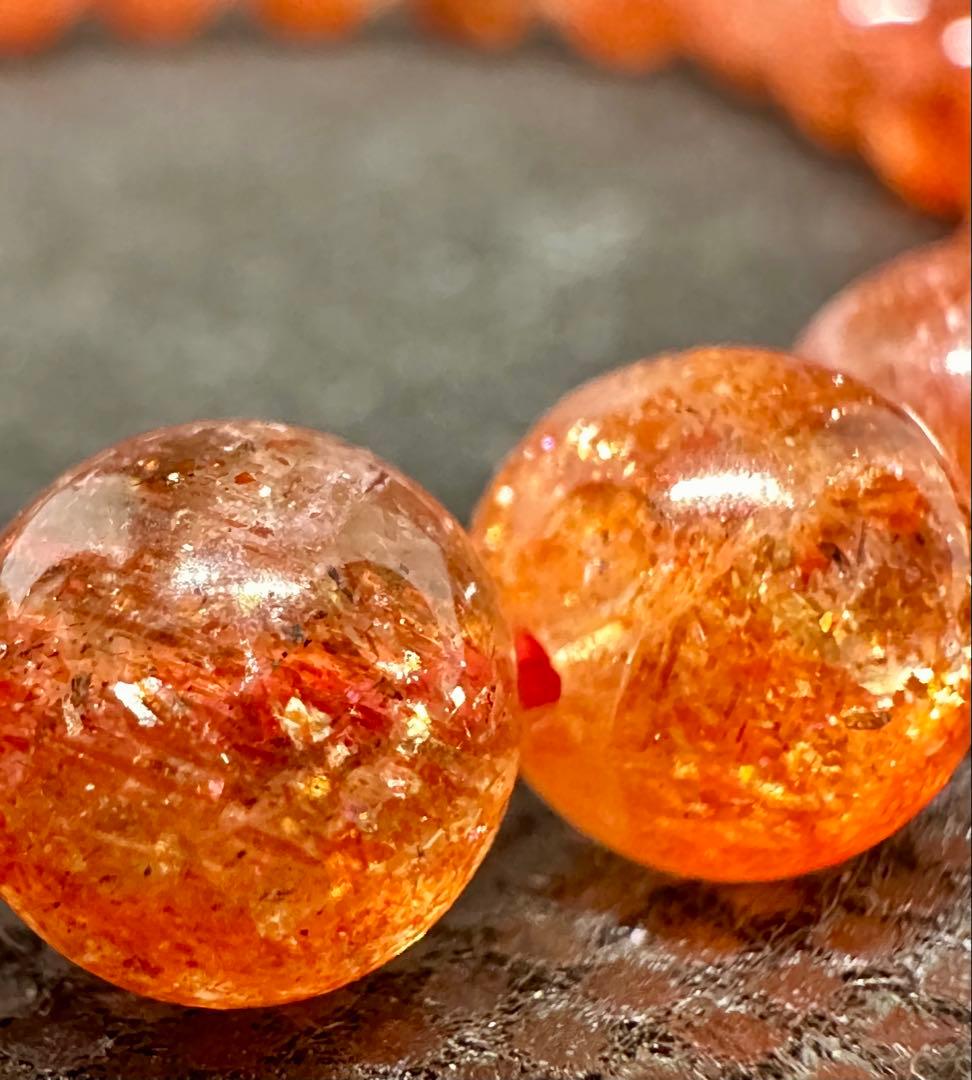 最高品質!サンストーン ブレスレット