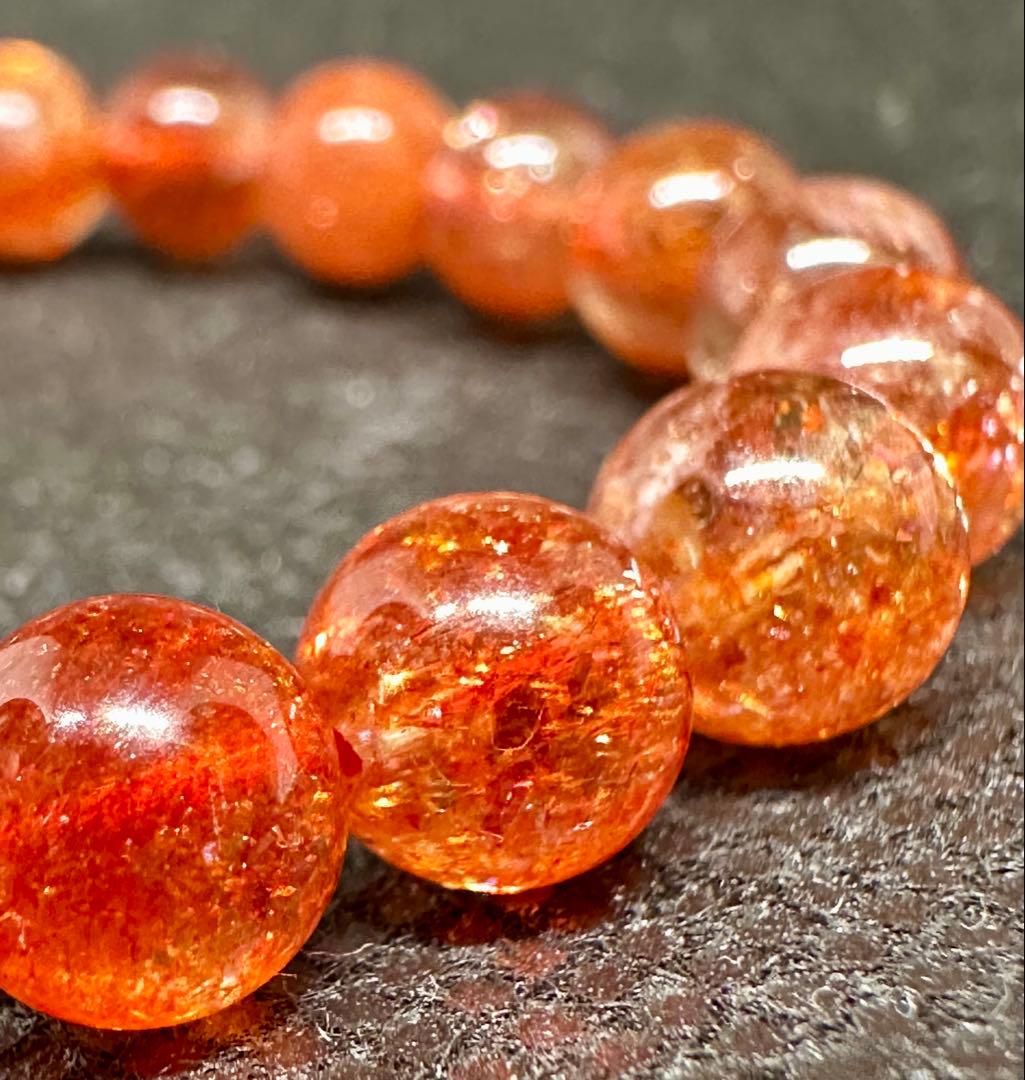 最高品質!サンストーン ブレスレット