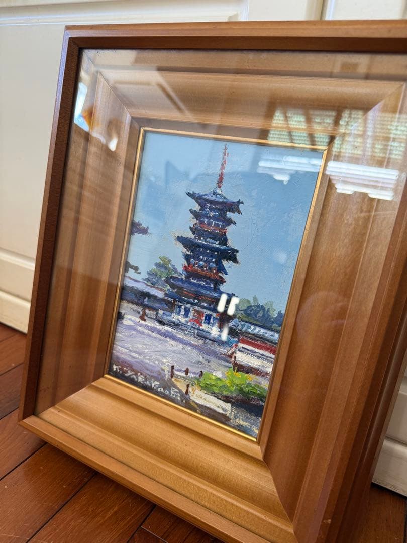 24.「タイトル不明」髙橋一善 油絵