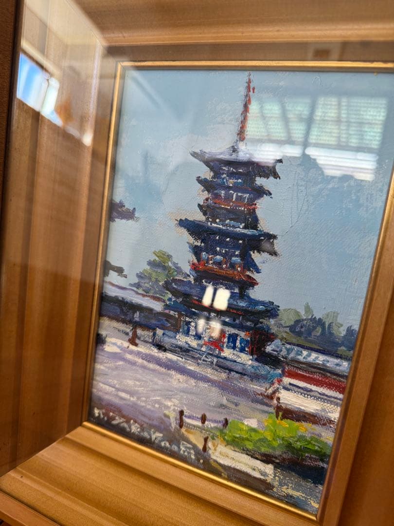 24.「タイトル不明」髙橋一善 油絵