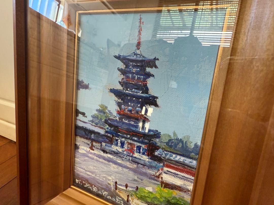 24.「タイトル不明」髙橋一善 油絵