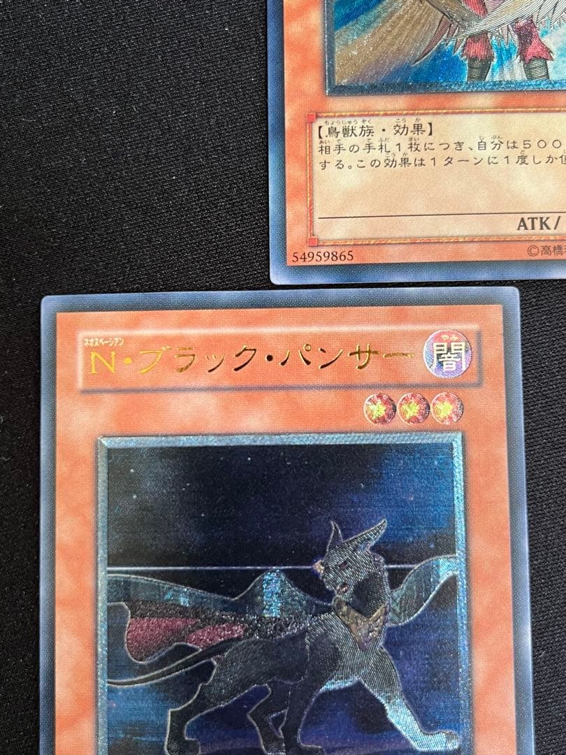 遊戯王　N・エアハミングバード、ブラックパンサー、フレアスカラベ　レリーフ