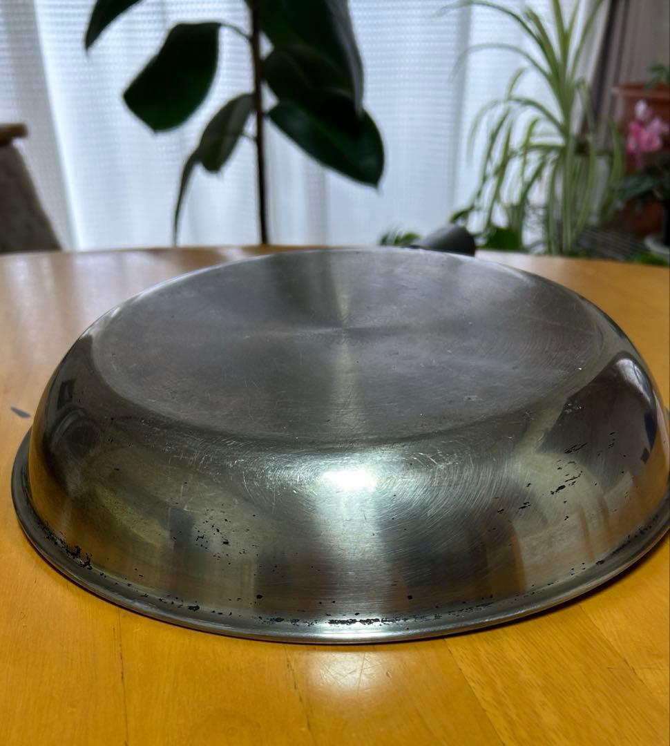 スプリング社　￼DOMOステンレスフライパン 中古品26㎝￼