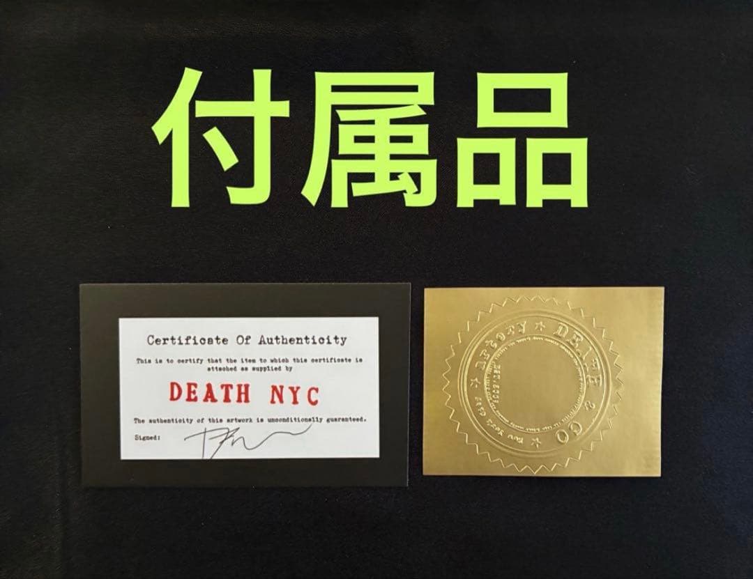 ◇Edition of 100◇ DEATH NYC アートポスター NT01