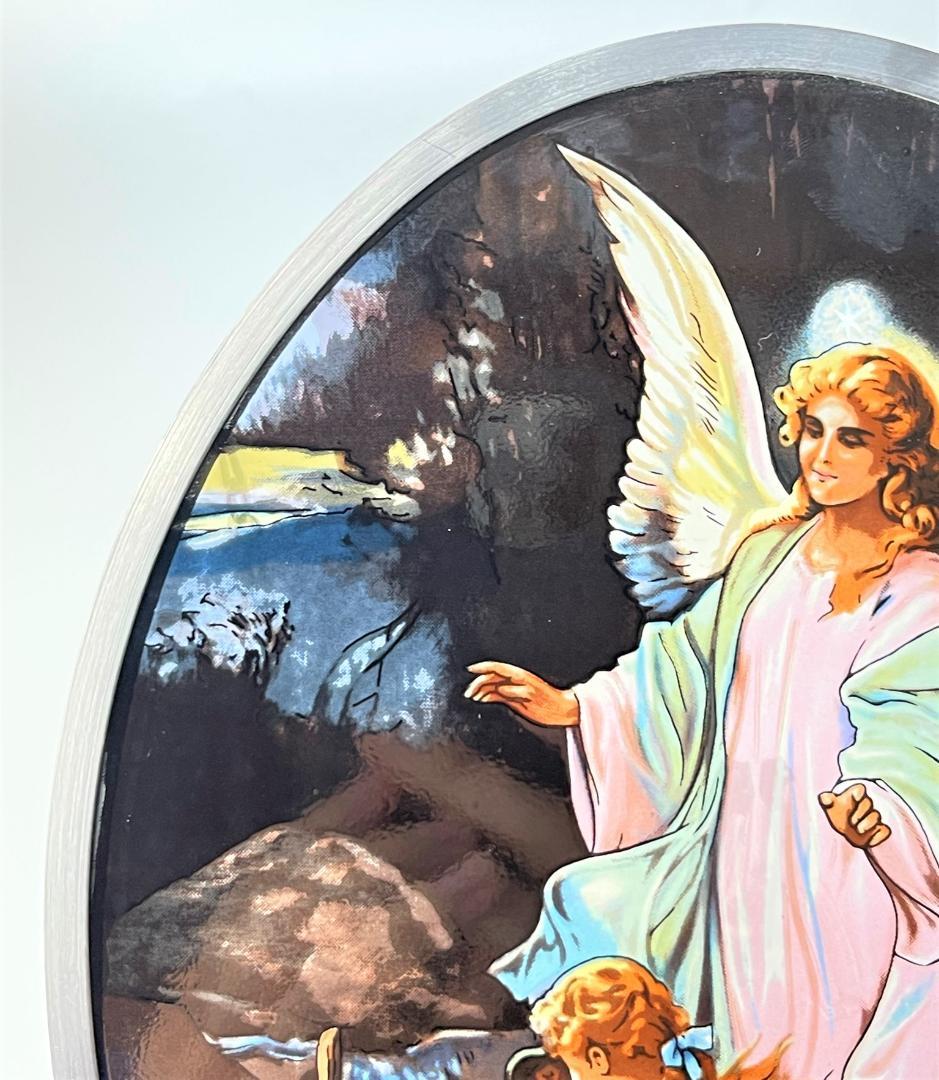 グラスマスターズ社 ステンドグラス 橋上の子供と守護天使