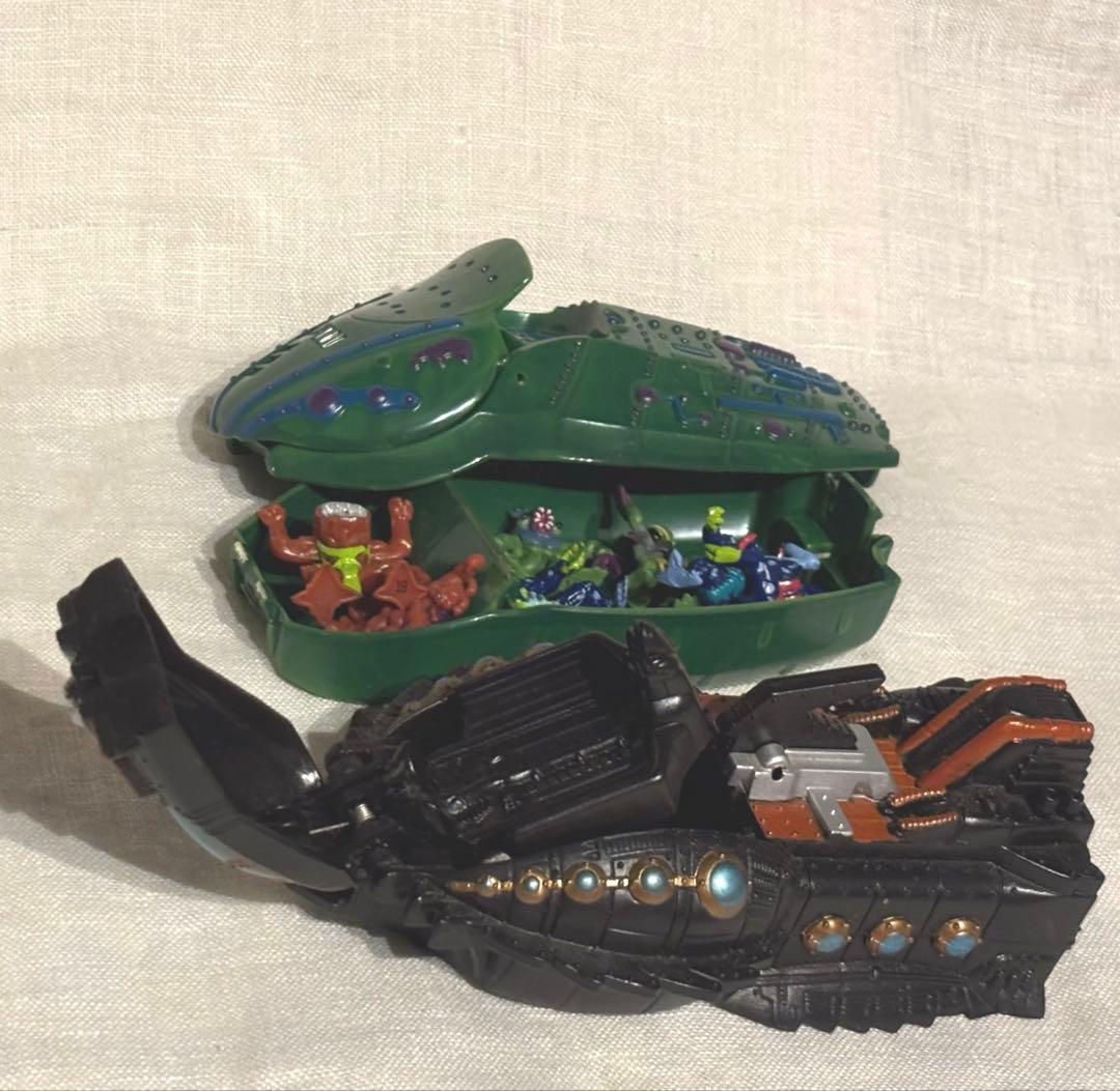 フィストエイリアン　シューターポッド　フィギュア　エイリアン14 宇宙船2