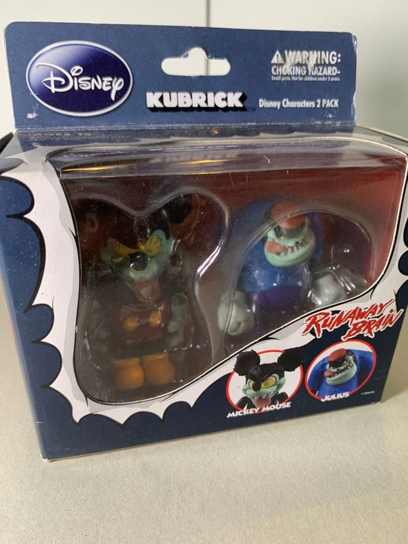 メディコム ディズニーKUBRICK ミッキーマウス & ジュリアス 2パック