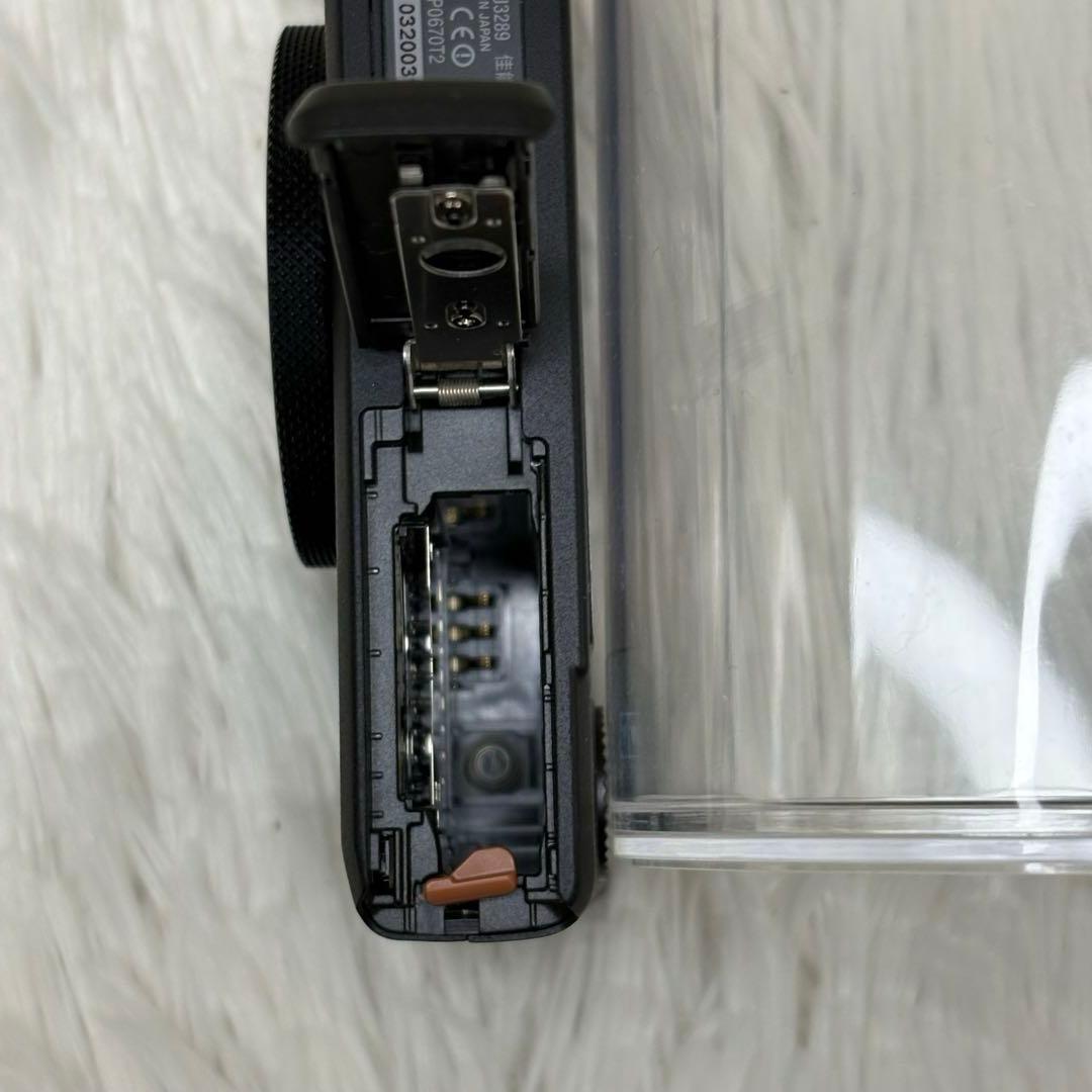 Canon PowerShot S110 PC1819 黒 コンデジ　動作品