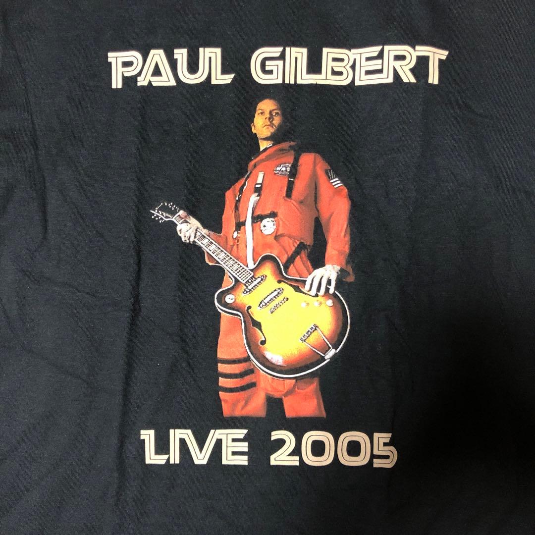 新品未使用 ポール・ギルバート Paul gilbert ライブ ツアー2005