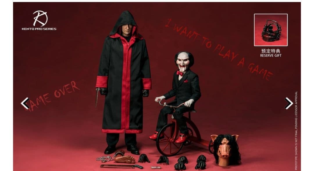 kento Studio SAW ジグソウ　1/6　DX.ver 予約特典付