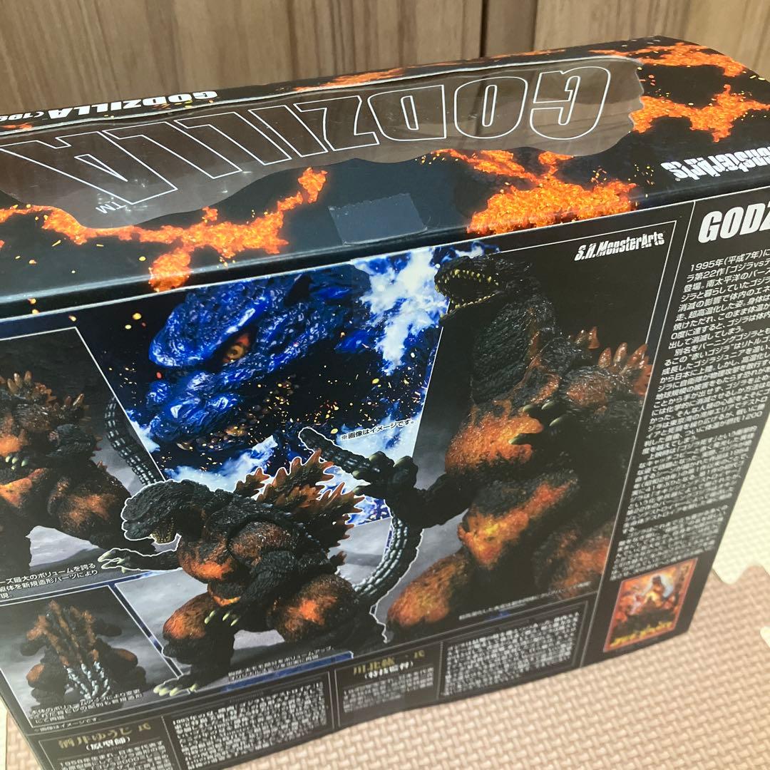 S.H.MonsterArts バーニングゴジラ (1995)初回特典付き