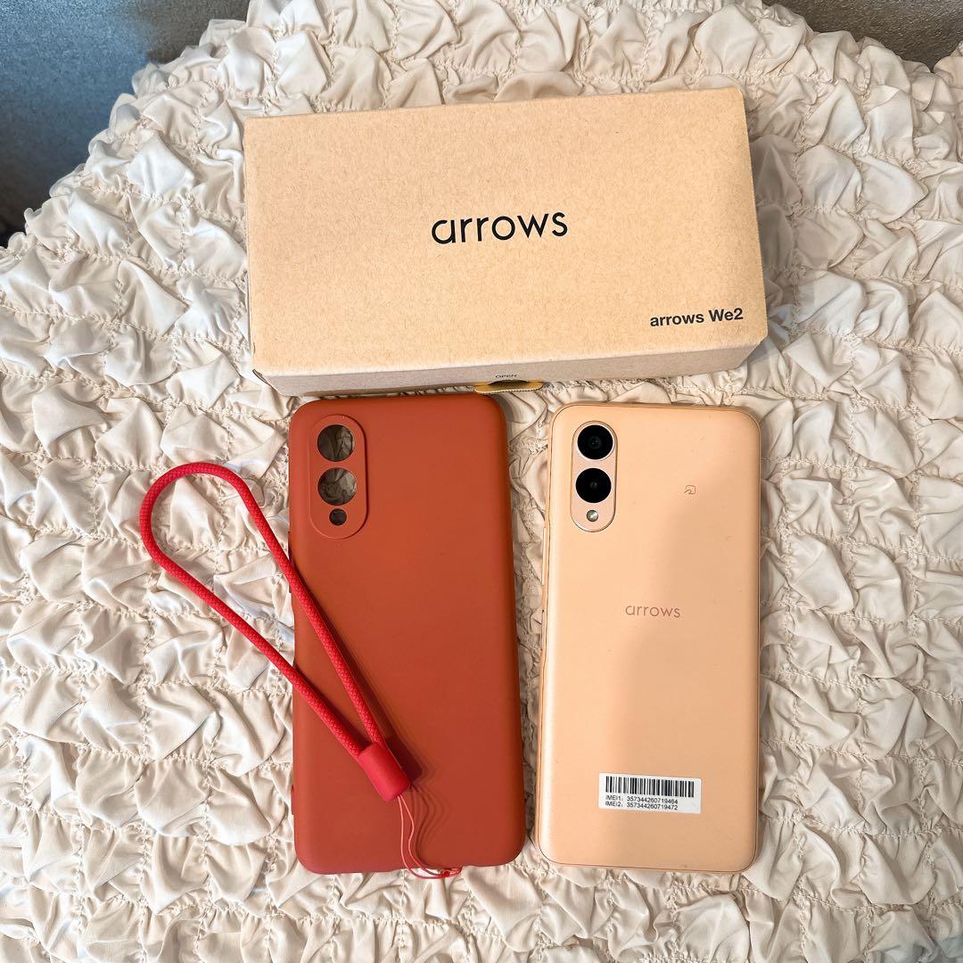 arrows We2 FCG02 SIMフリー　ライトオレンジ
