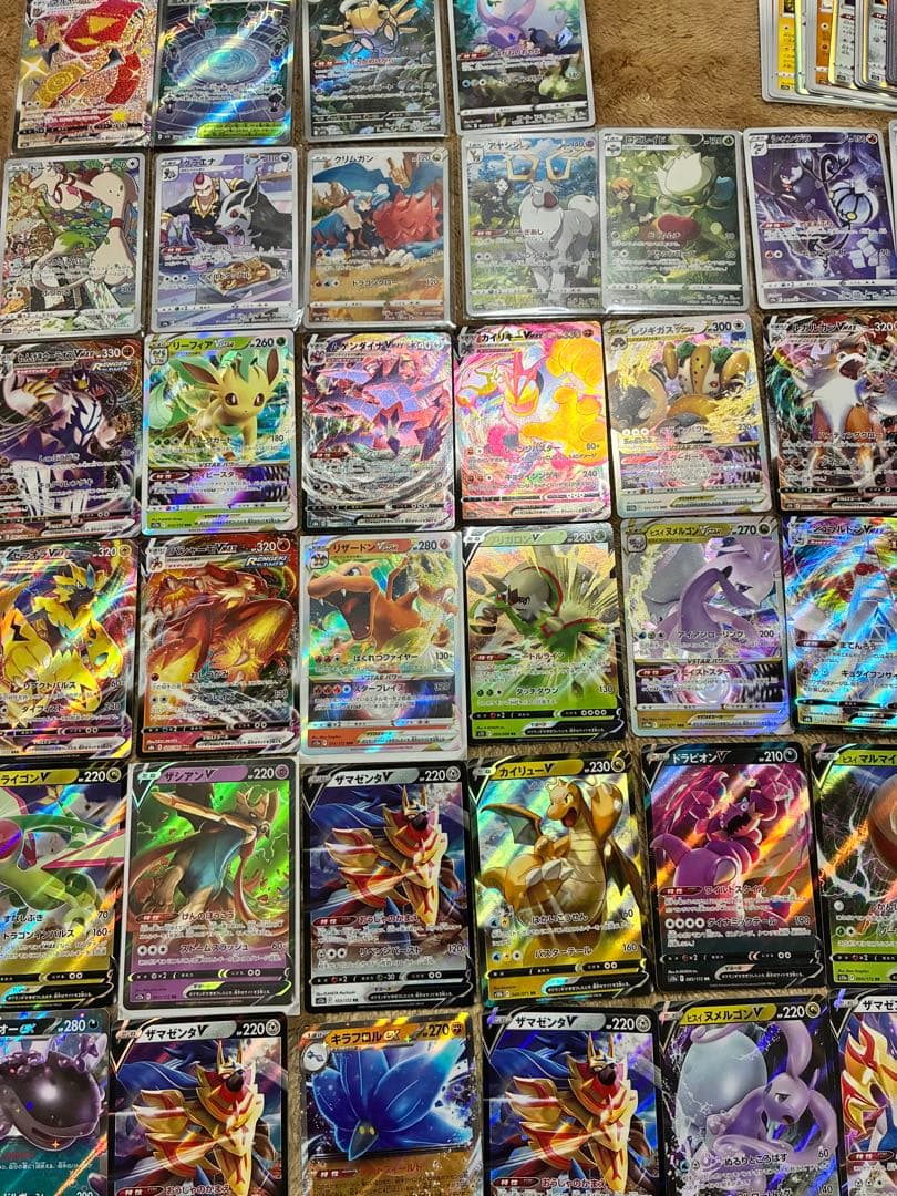 ポケモンカードセット ホロカードまとめ売り110枚　SSR SR AR CHR