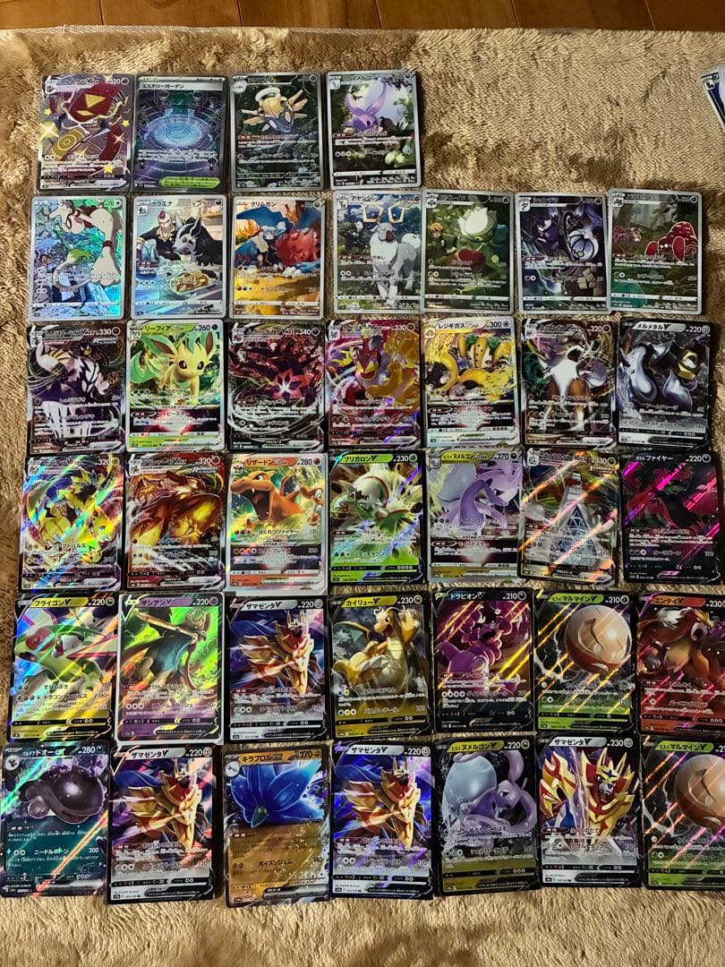 ポケモンカードセット ホロカードまとめ売り110枚　SSR SR AR CHR