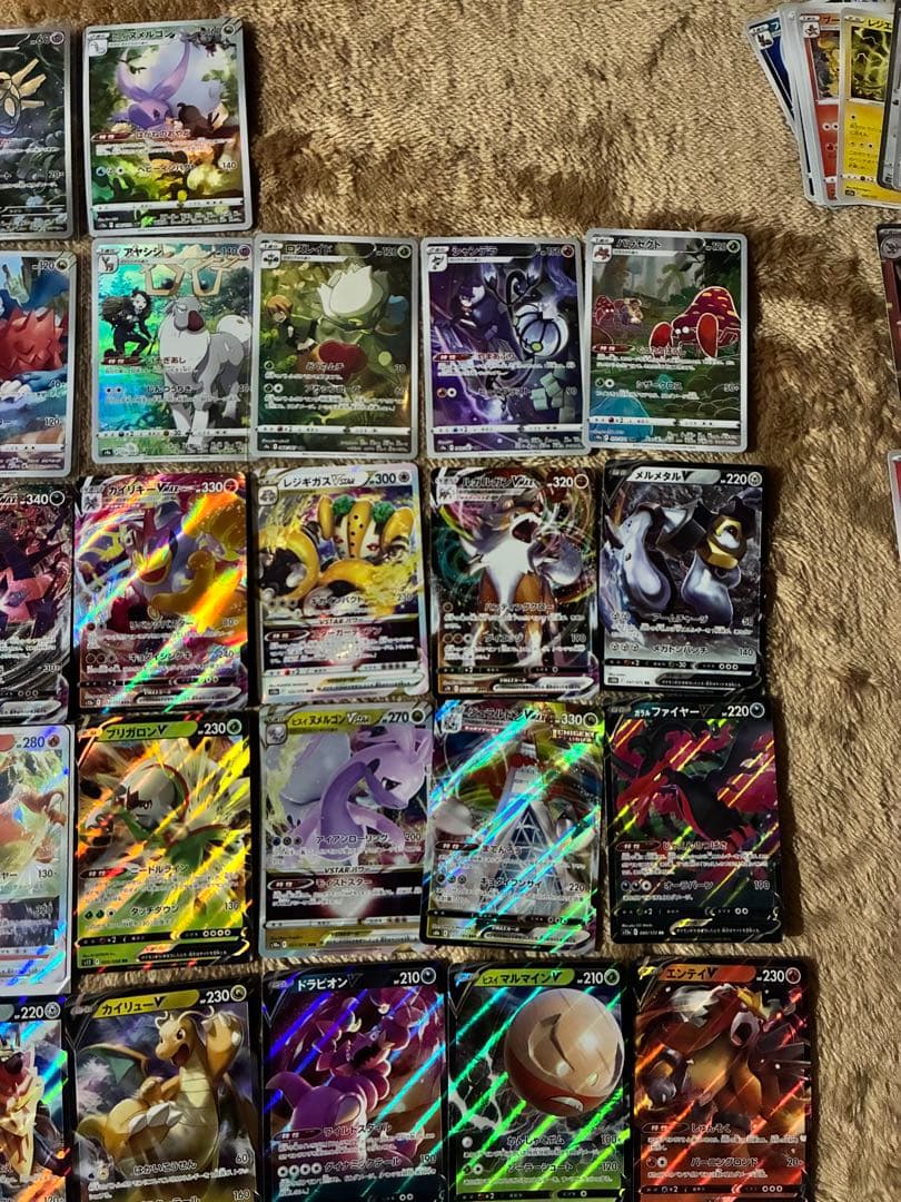 ポケモンカードセット ホロカードまとめ売り110枚　SSR SR AR CHR