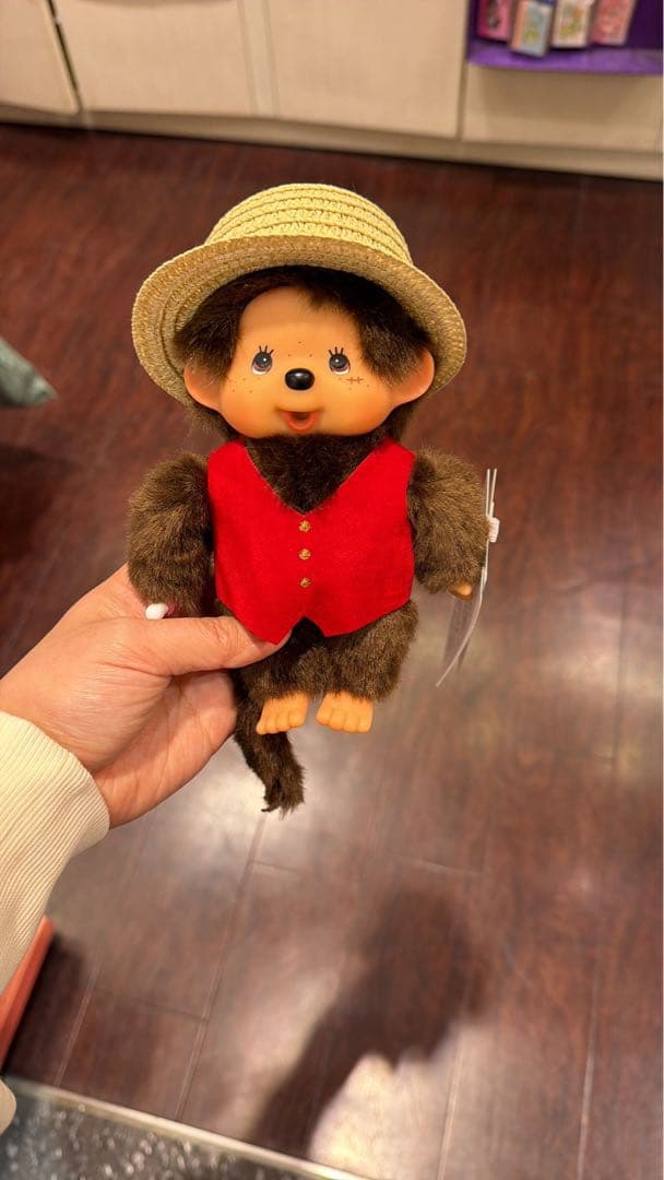 モンチッチ×ルフィ ワンピース ONE PIECE ルフィ モンチッチ Sサイズ