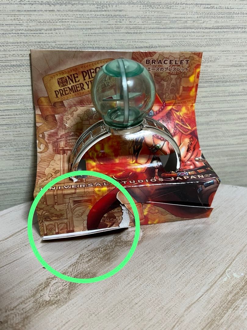 ワンピースONEPIECE USJ ポートガス・D・エース ブレスレット