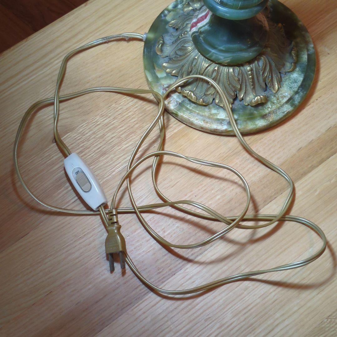 ヴィンテージ　フロアスタンド ランプ ◆オニキス　アンティーク　日本製