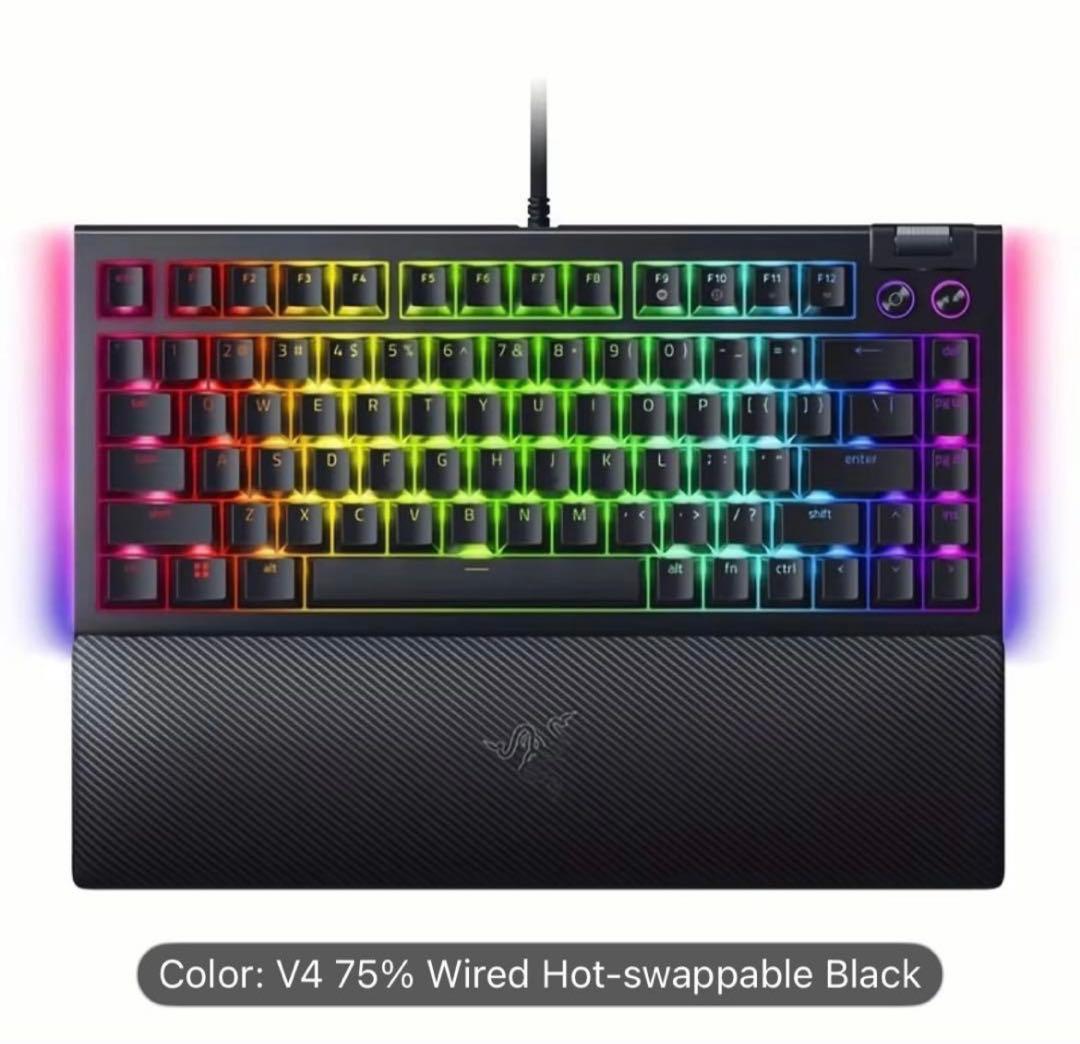 キーボード Razer Blackwidow V4 75%