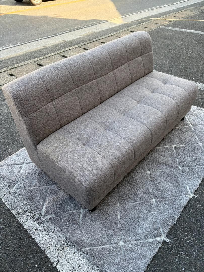 【福岡市限定】2人掛けソファ ニトリ ファブリック 145×70×76cm