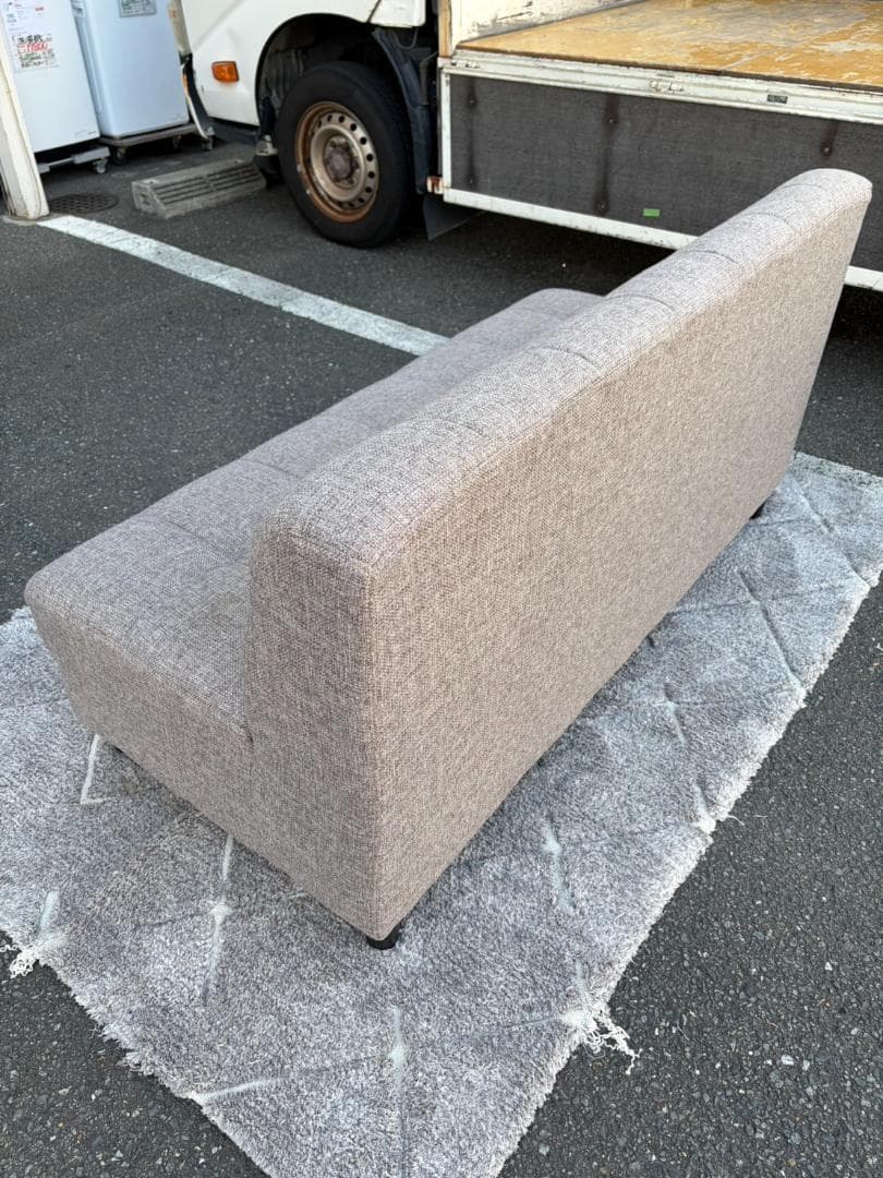 【福岡市限定】2人掛けソファ ニトリ ファブリック 145×70×76cm