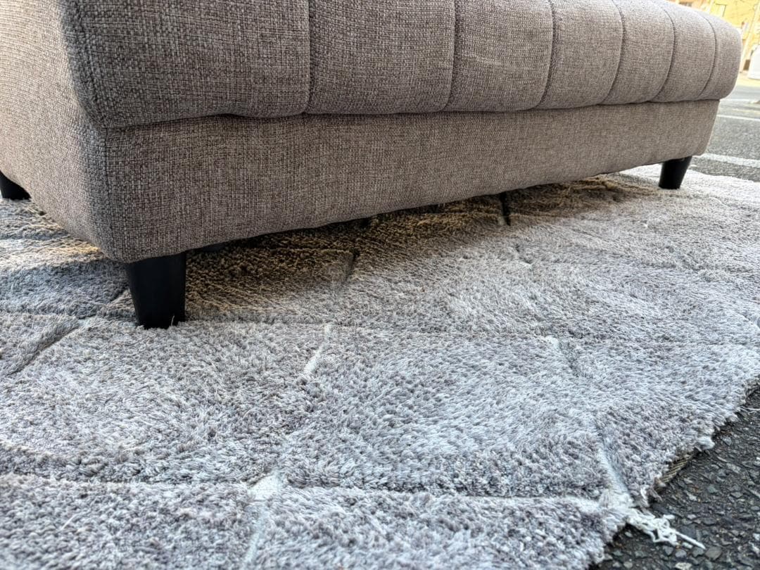 【福岡市限定】2人掛けソファ ニトリ ファブリック 145×70×76cm