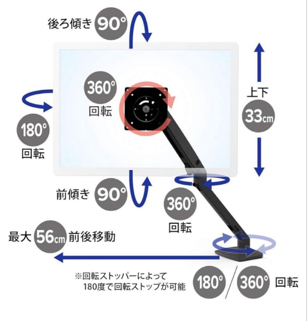 ERGOTRON MXVモニターアーム　45-486-224