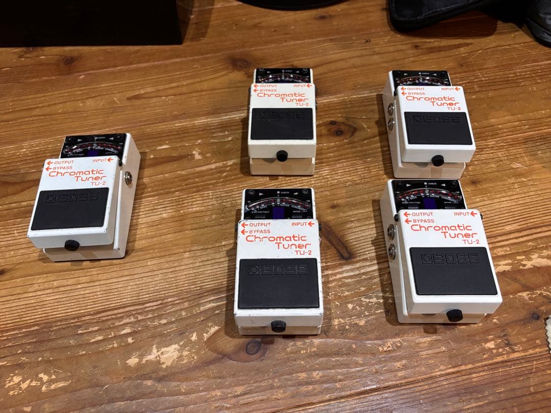BOSS TU-2 チューナー5個セット！