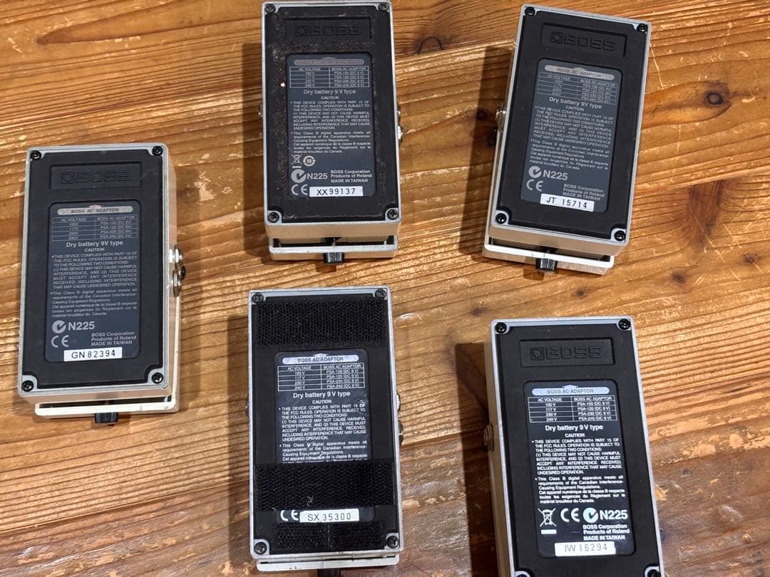 BOSS TU-2 チューナー5個セット！