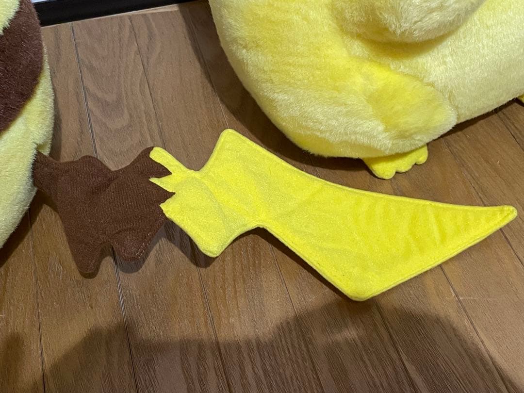 初期 ピカチュウ 等身大 レトロ 当時物 ぬいぐるみ　TOMY