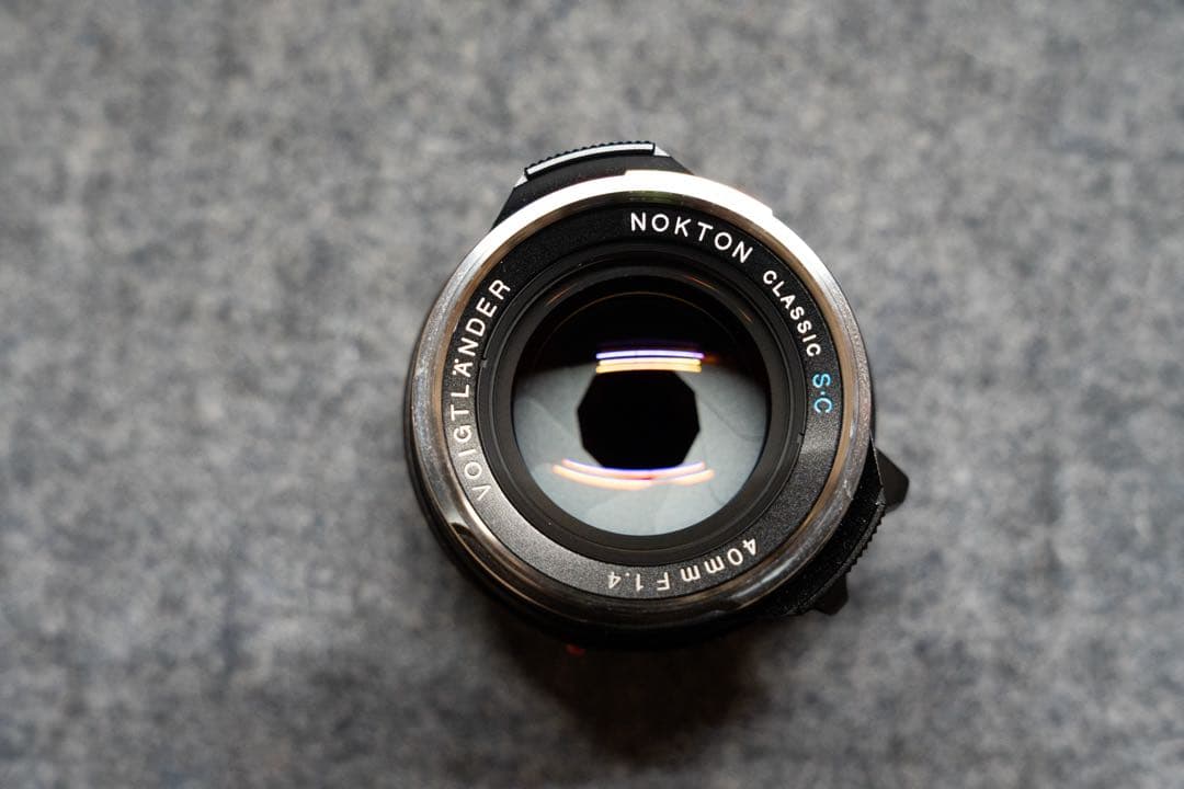 Voigtlender 40mm F1.4SC+SHOTEN マウントアダプター