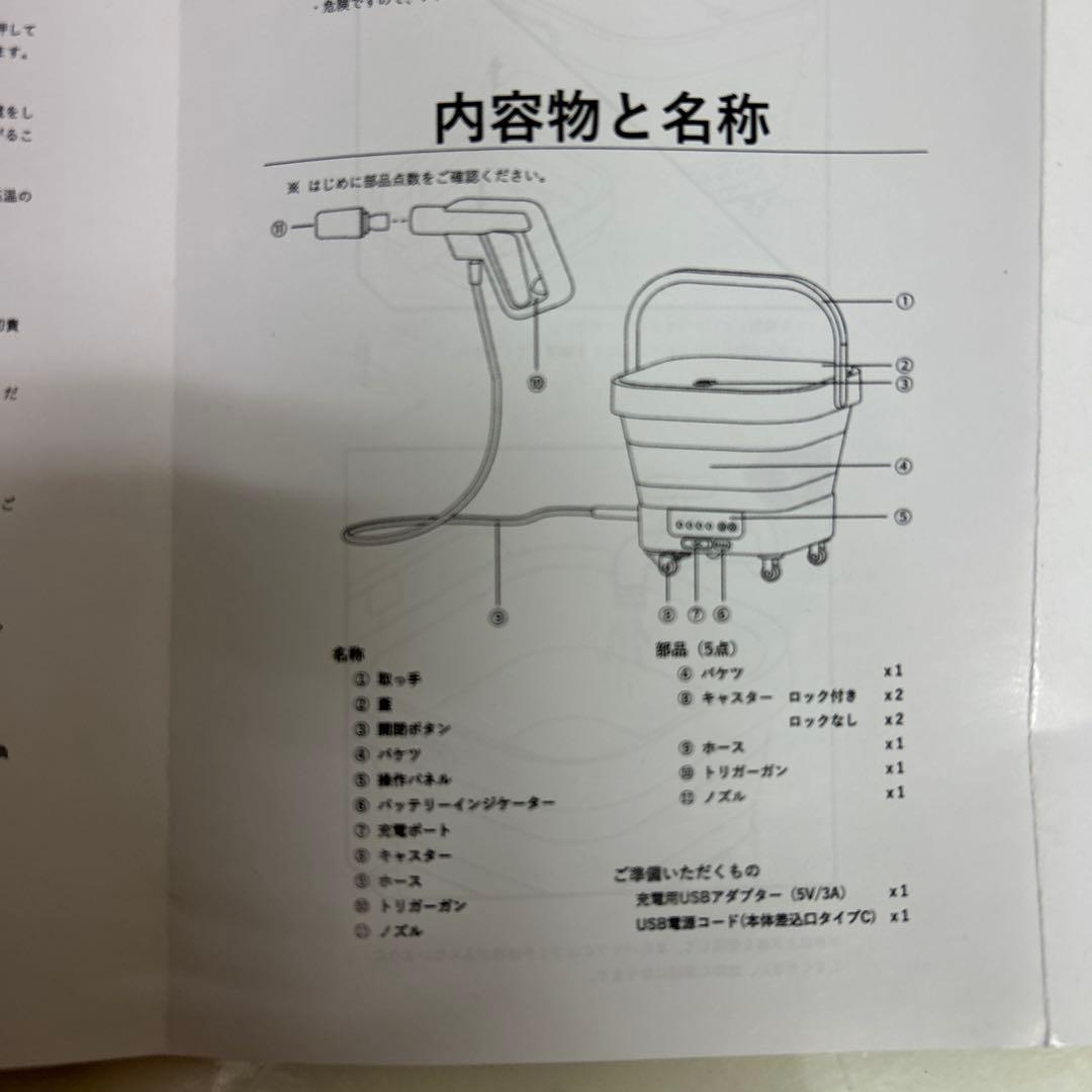 T-PROFESSIONAL TAN-5027 充電式高圧洗浄機