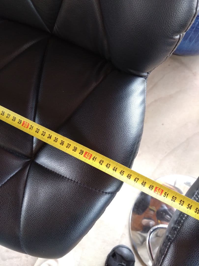 【直接引き取り限定】黒いカウンターチェア　2脚セット