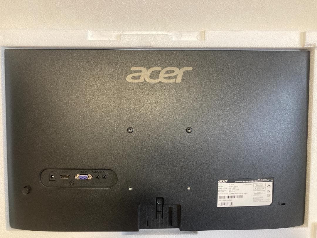 2023年製　acer モニター　EK241Y　23.8インチ