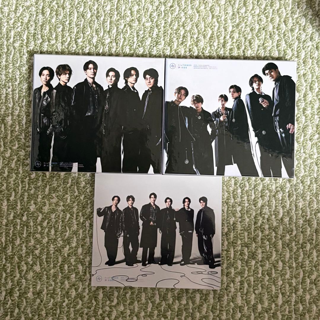 SixTONES アルバム「CITY」〜「GOLD」セット売り