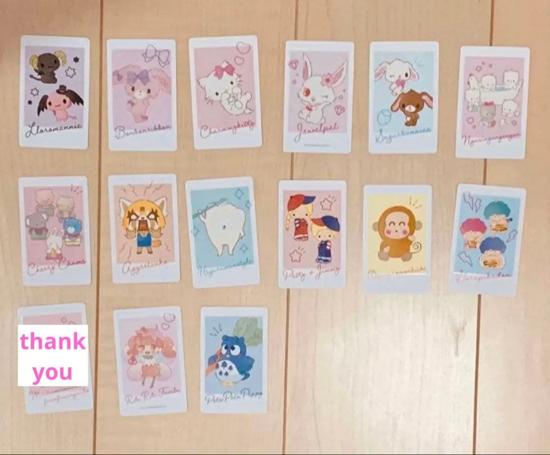 サンリオキャラクターズ　シークレットコレクターズカード