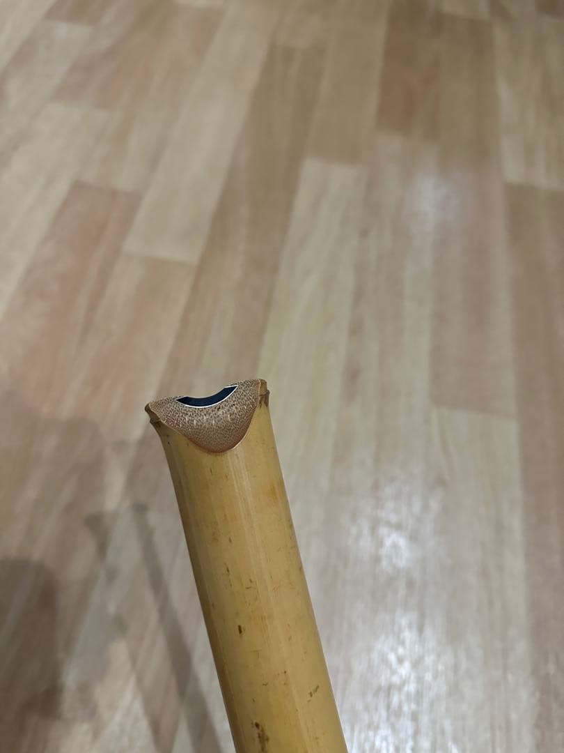 尺八　容山銘　1尺8寸　銀三線