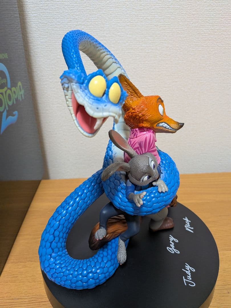 ズートピア2Happyくじ A賞 ポスターフィギュア