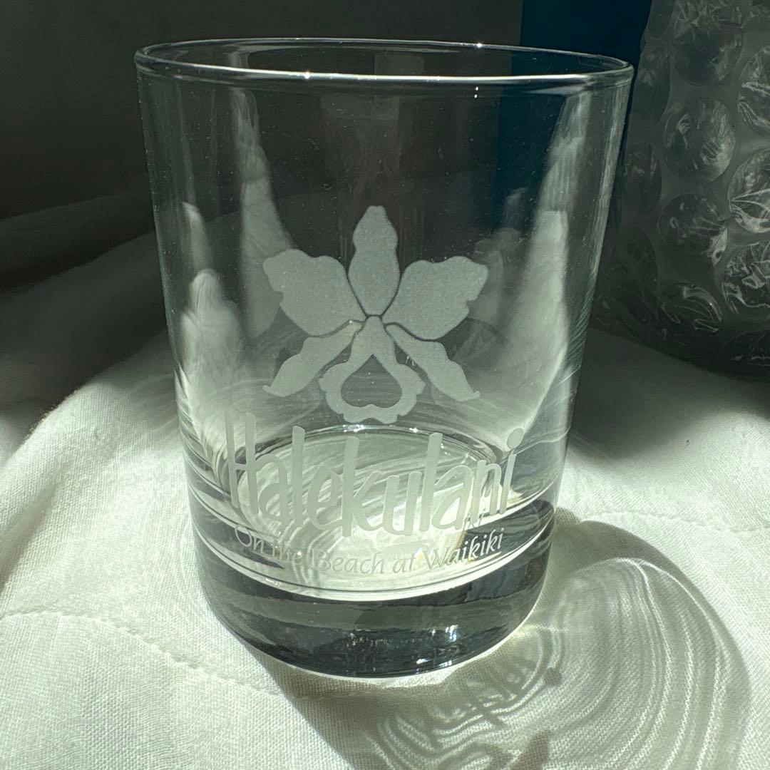 Halekulani ペアグラス ハレクラニロゴ付き