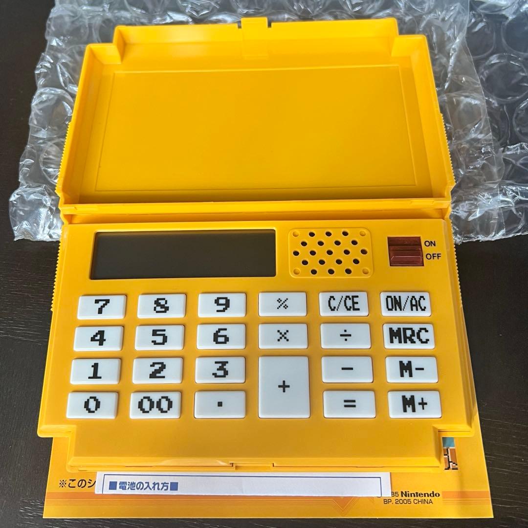 任天堂 カセット型 音声電卓 スーパーマリオブラザーズ Nintendo レア