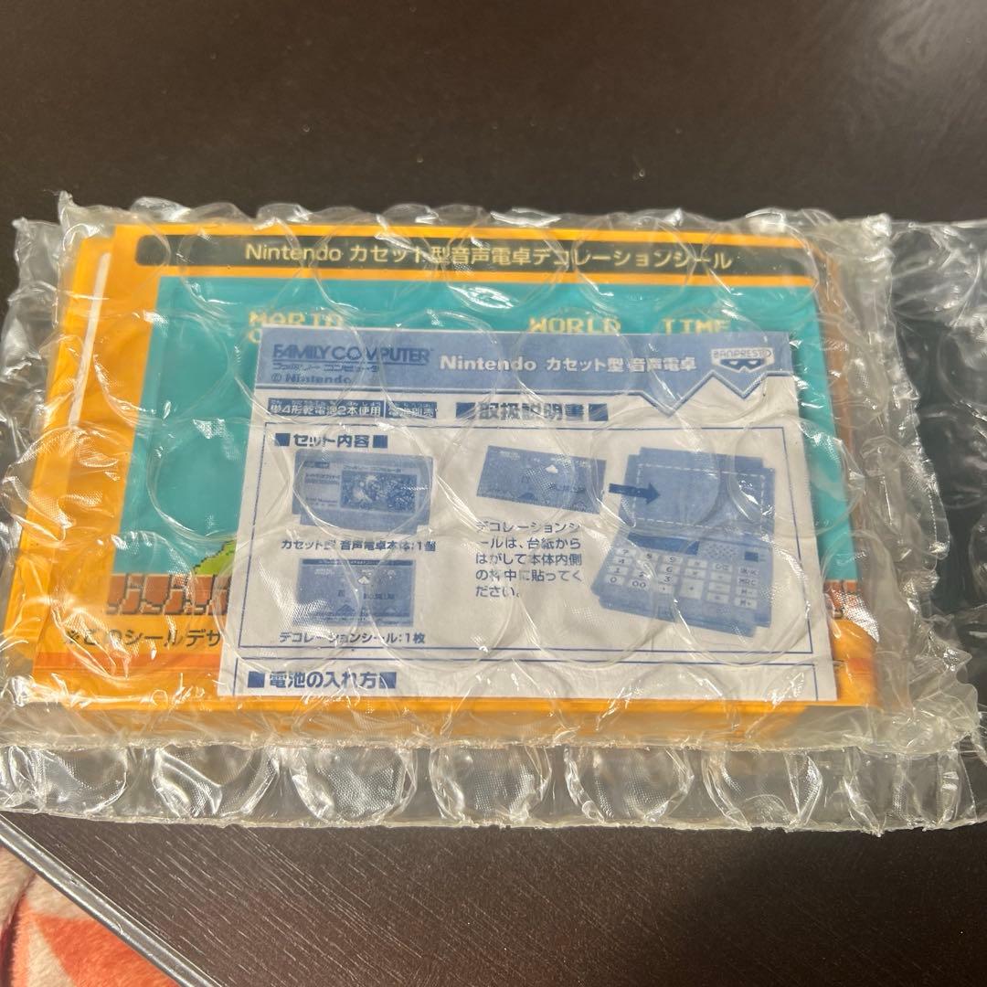 任天堂 カセット型 音声電卓 スーパーマリオブラザーズ Nintendo レア